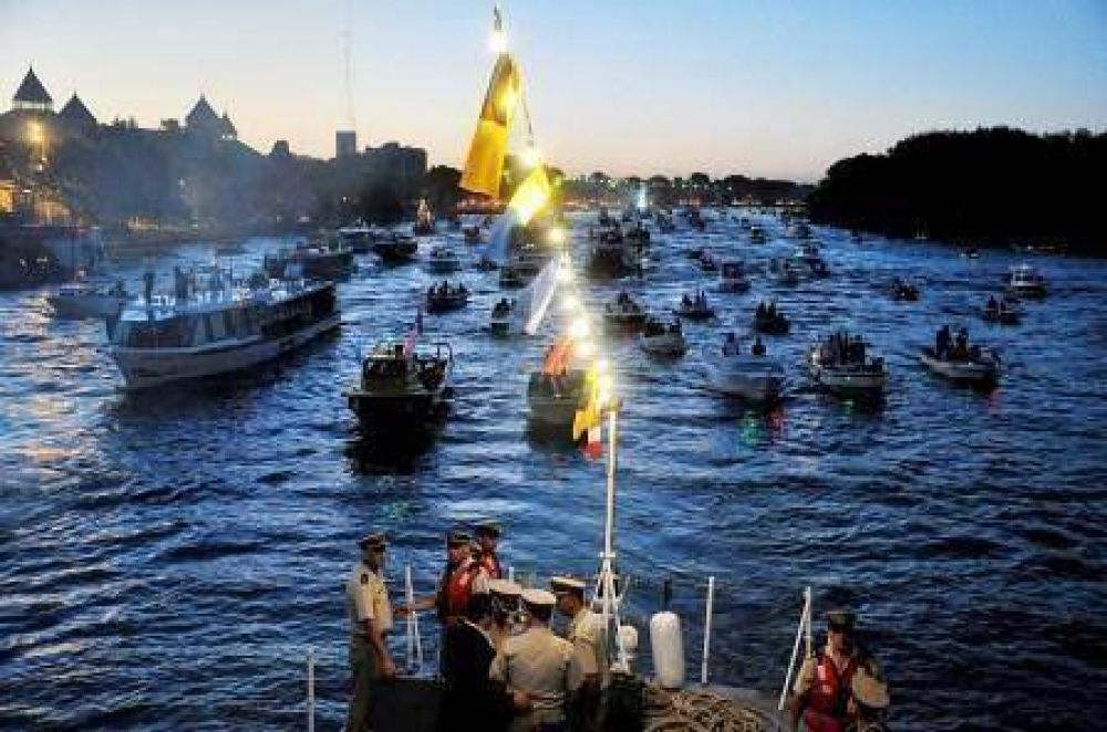Se viene el D�a de la Virgen, procesi�n n�utica y show gratuito de Diego Torres en Tigre