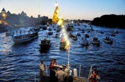 Se viene el D�a de la Virgen, procesi�n n�utica y show gratuito de Diego Torres en Tigre