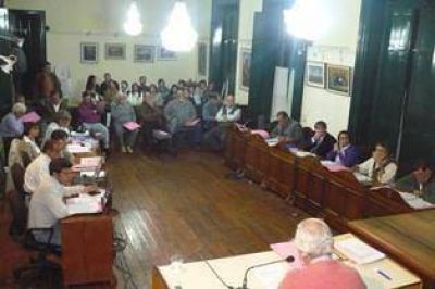 Despedidas de concejales y funcionarios.