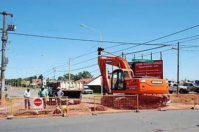 El ramal Florencio S�nchez de desag�e se encuentra en la �ltima etapa de la obra