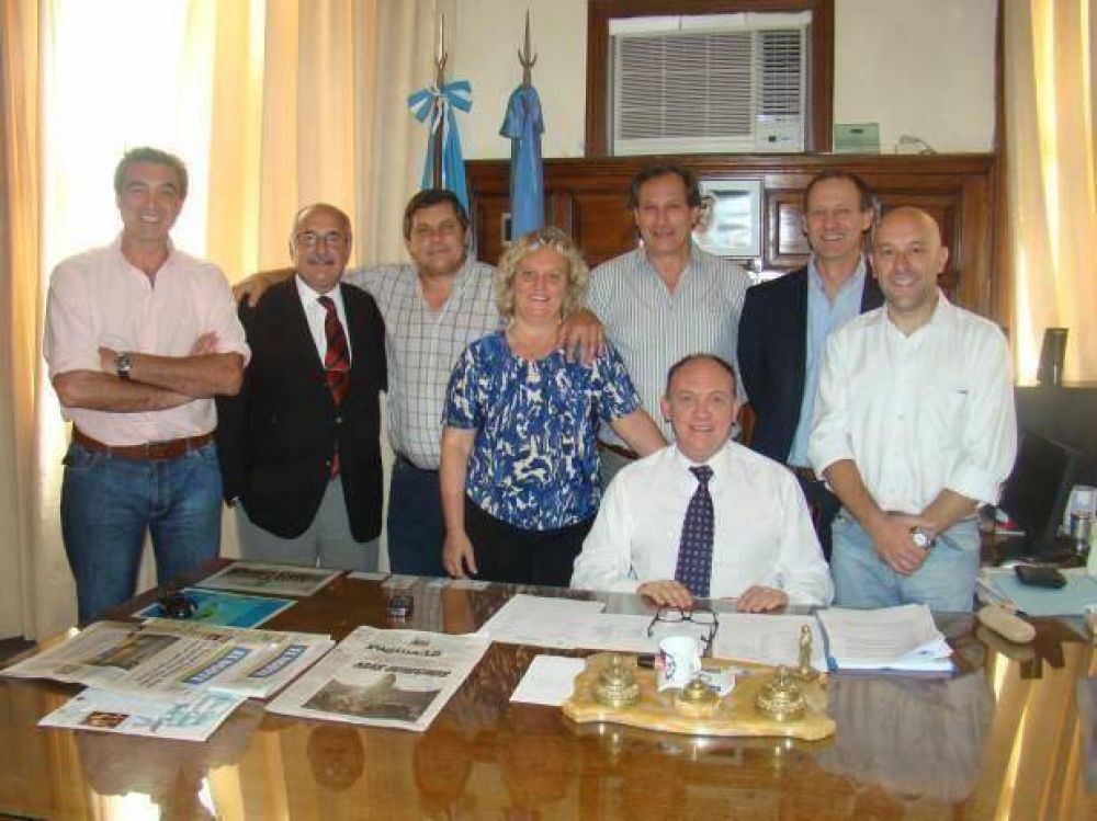 Carignani anunci� el estado de situaci�n de la administraci�n