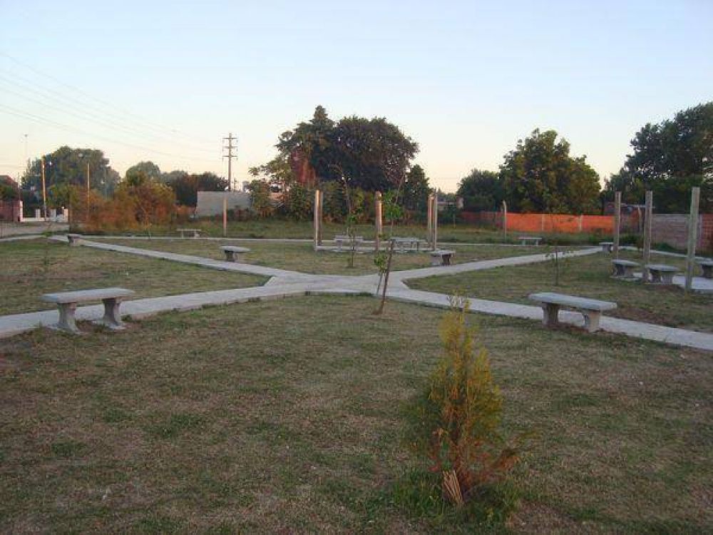 Plaza barrial: Nuevo espacio, p�blico y verde