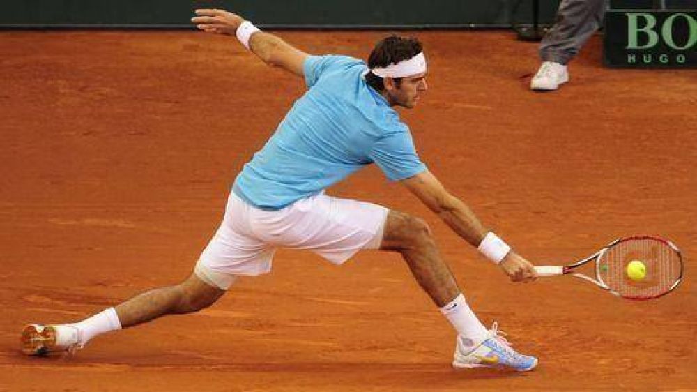 Del Potro queda abajo ante un Nadal encendido y el milagro empieza a estar muy lejos