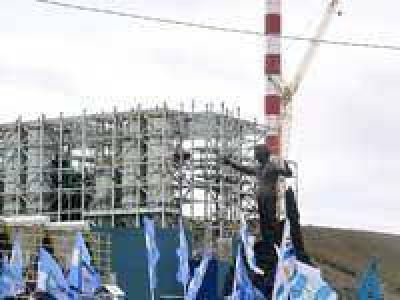 Se inaugur� el monumento a N�stor Kirchner en R�o Turbio