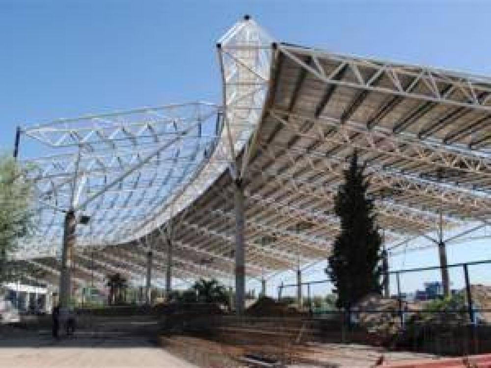 La nueva terminal de �mnibus estar�a lista para Semana Santa