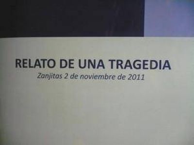  El Gobierno edit� libro sobre la tragedia de Zanjitas