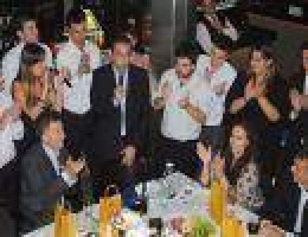 La cena anual de J�venes PRO junto a Macri y a Vidal, con Michetti