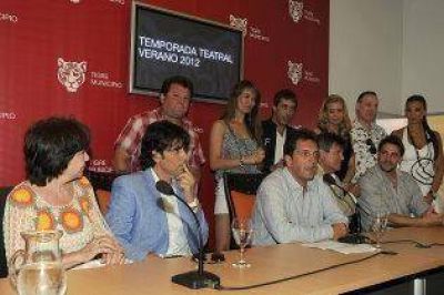 Se lanz� la temporada teatral del verano 2012 en Tigre