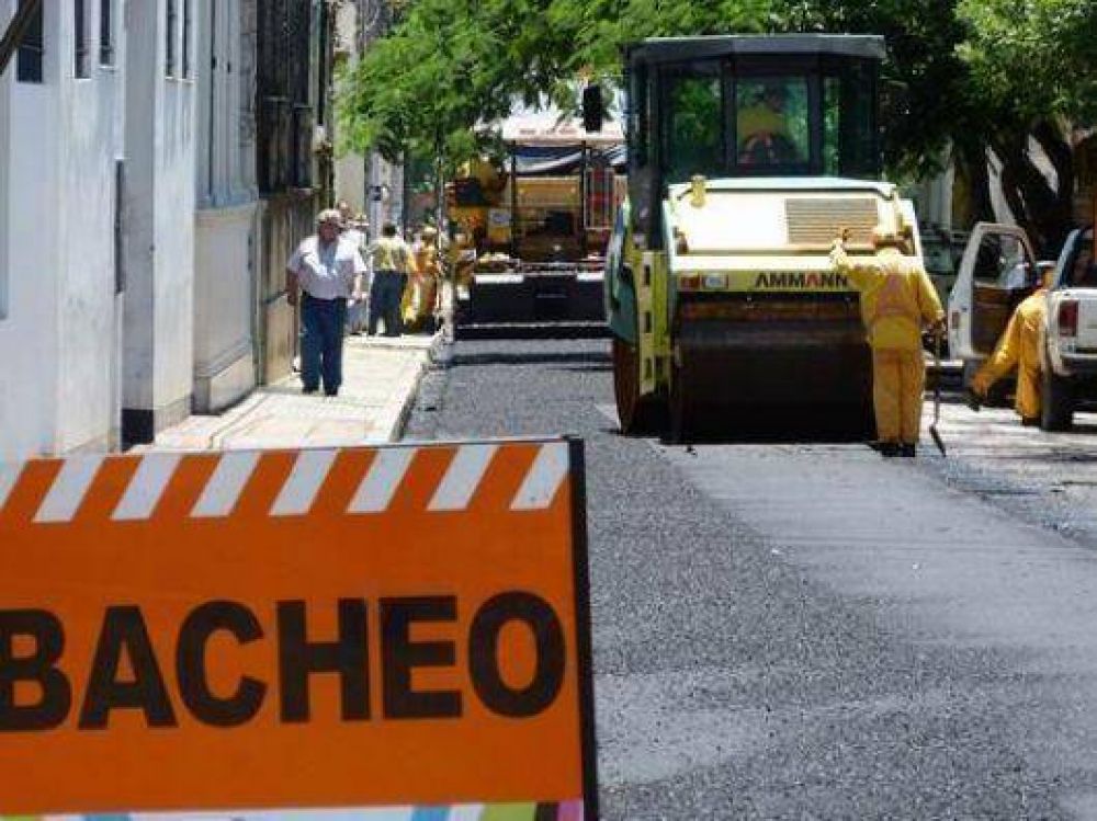 El buen clima dio paso a la repavimentaci�n