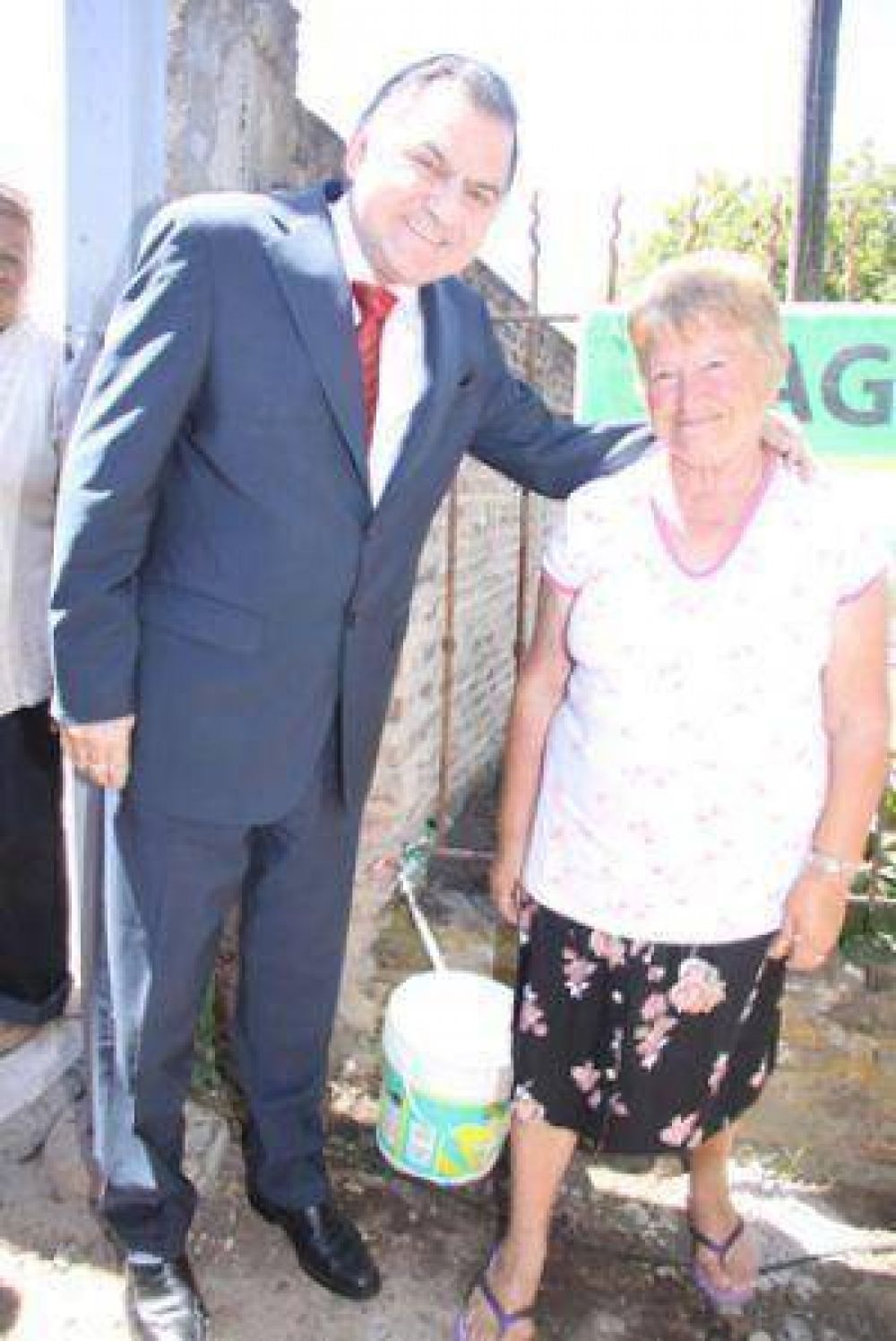 Inauguraron un tendido de la red de agua potable para 3600 vecinos del barrio San Francisco Este 