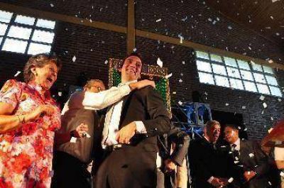Asumi� Soria y prometi� m�s crecimiento
