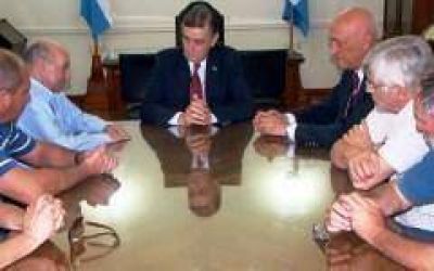 Binner se reuni� con Maguid y Hoffmann