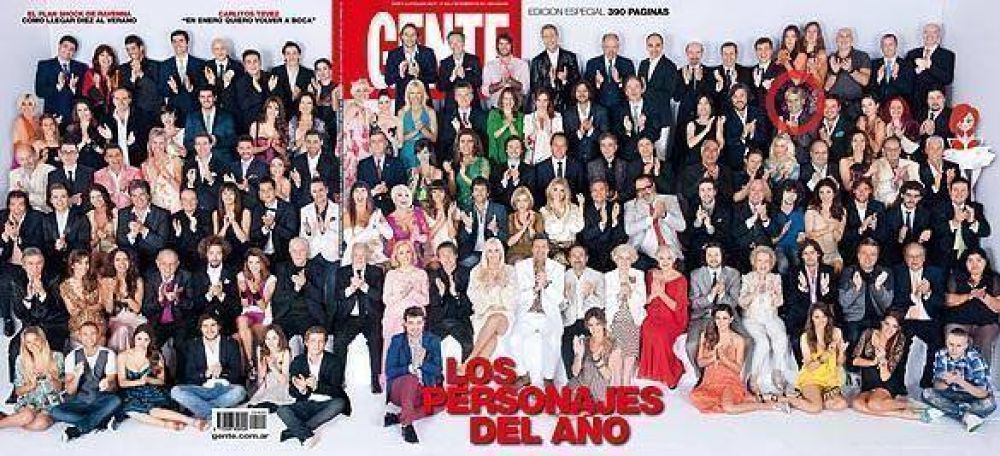 Poggi "personaje del a�o" de Revista Gente
