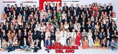 Poggi "personaje del a�o" de Revista Gente