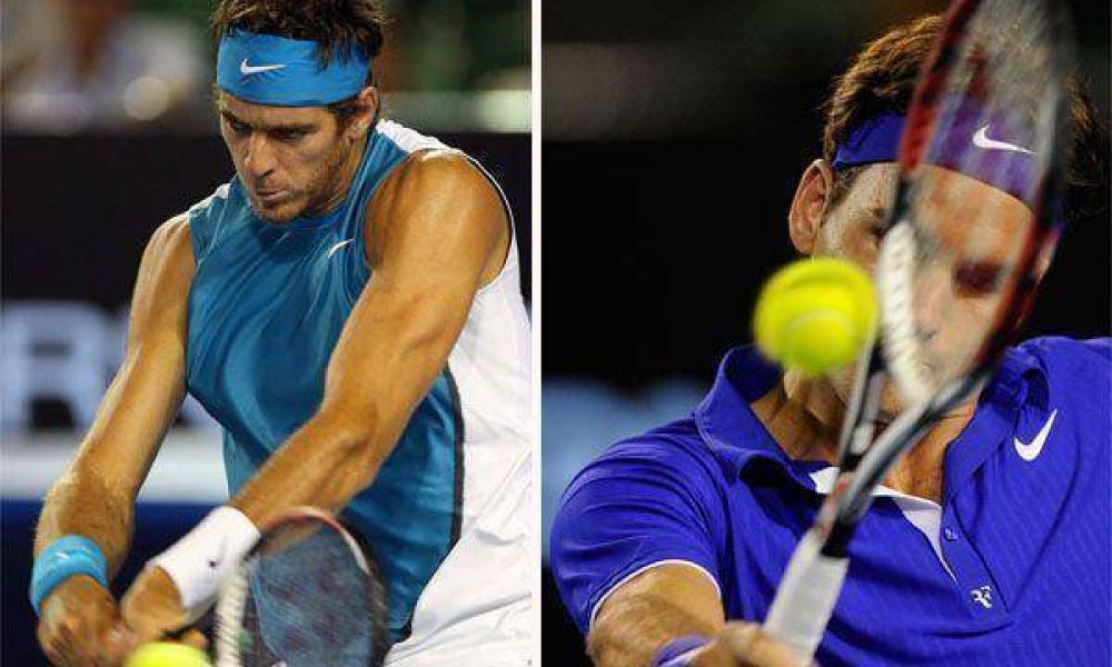 Para Roger Federer fue un tr�mite y para Juan Del Potro, el fin de una ilusi�n.