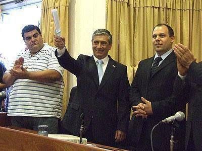 Di Sabatino arranc� su segundo mandato y llam� al �di�logo� a la oposici�n