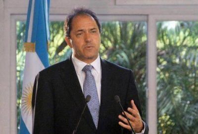 Scioli asume su segundo mandato