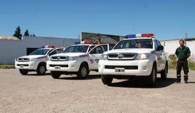 Presentaron tres nuevos m�viles de Prevenci�n Ciudadana