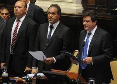 Scioli ratific� su pol�tica de seguridad. Defendi� su gesti�n e hizo anuncios 