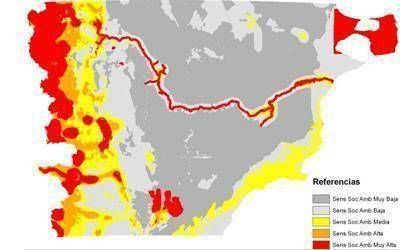 El primer mapa de zonificaci�n minera ya fue publicado por el gobierno de Chubut