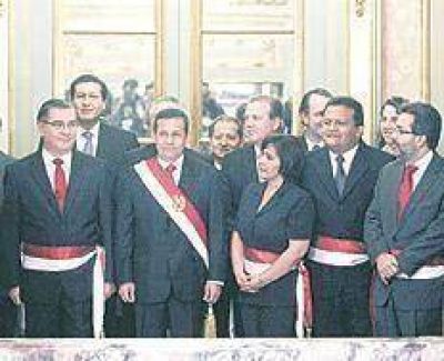 Humala con gabinete m�s t�cnico