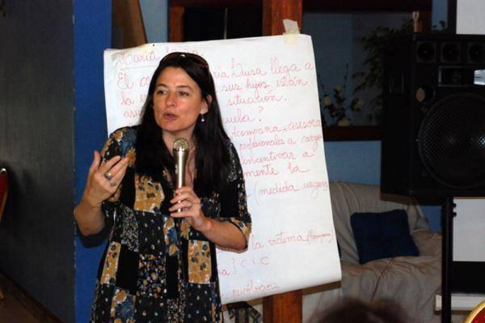 Hubo una buena participaci�n en la jornada de Violencia de G�nero