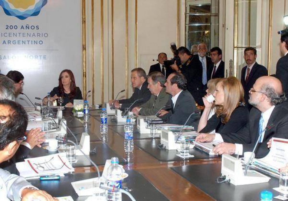 Mango se reuni� con la Presidenta