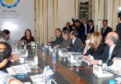 Mango se reuni� con la Presidenta