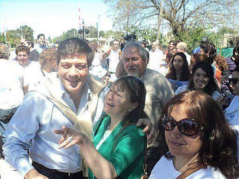 El vicegobernador Mariotto vuelve a Mercedes