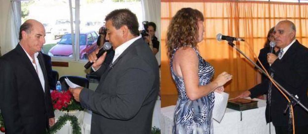 Asumieron intendentes del Norte de Punilla con acento en la obra p�blica