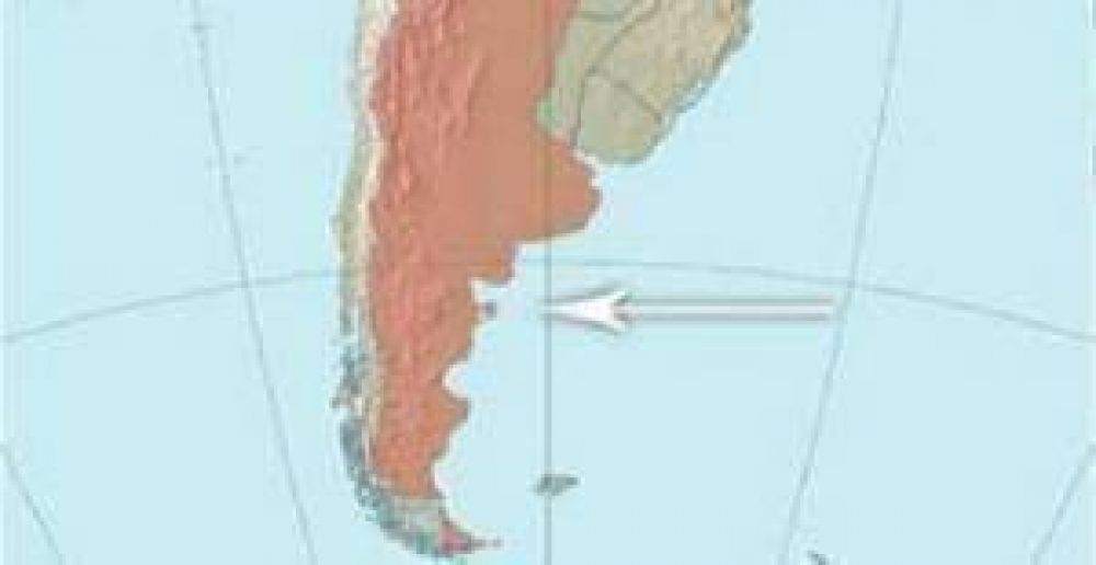 Publican mapa argentino sin la Mesopotamia