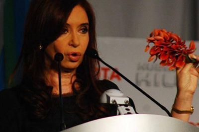 Cristina Kirchner particip� de un acto en la planta Toyota de Z�rate
