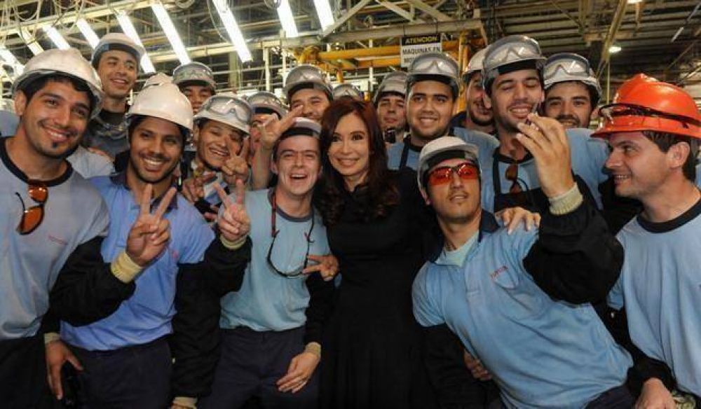 Cristina pas� por Z�rate