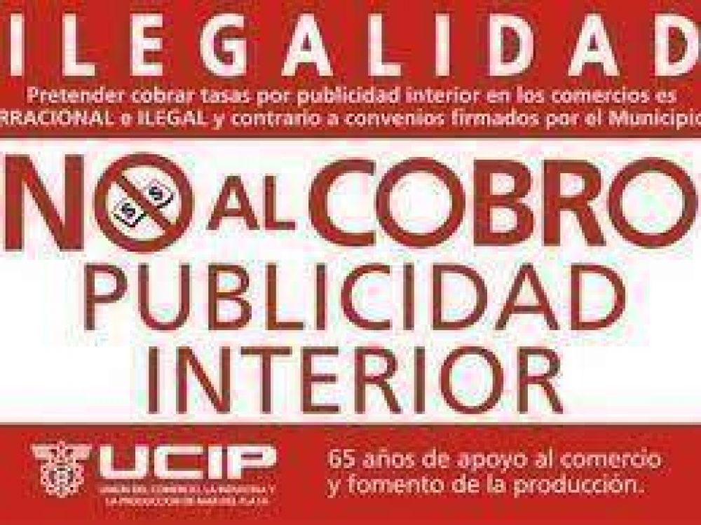 Consenso para que no se cobre la publicidad interior