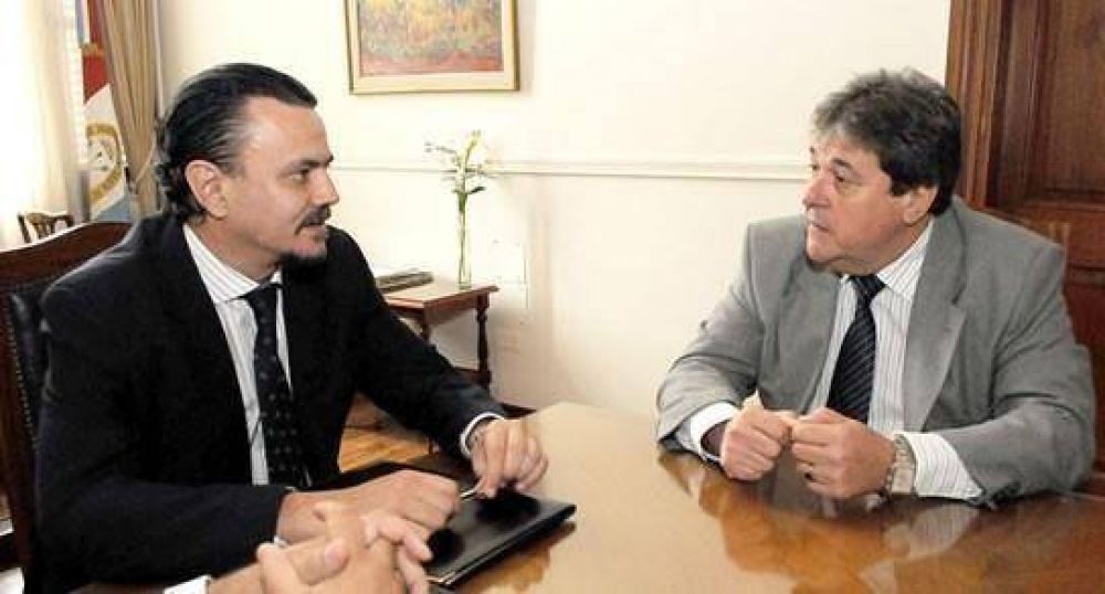 Reuni�n entre Galassi y Rubeo
