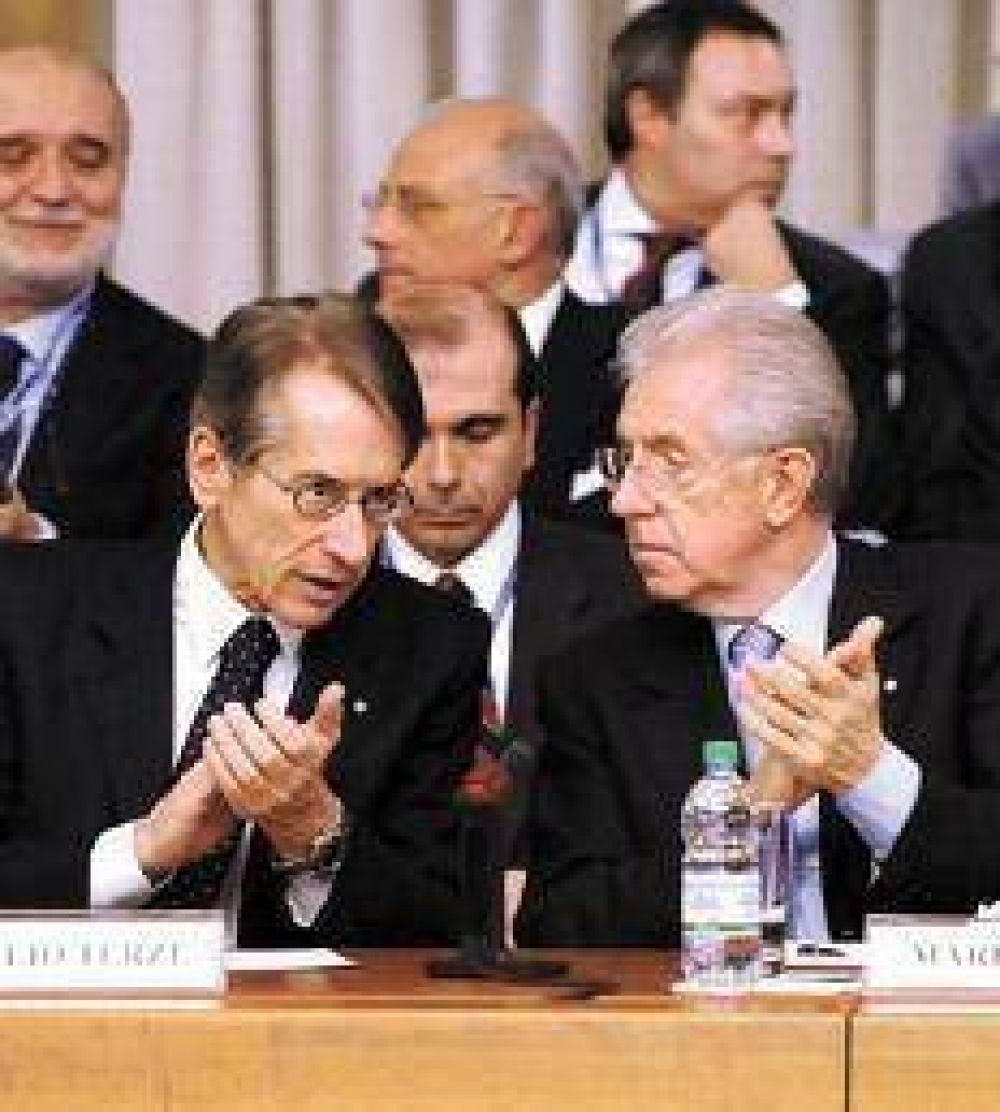 Monti, jaqueado, pide un voto de confianza