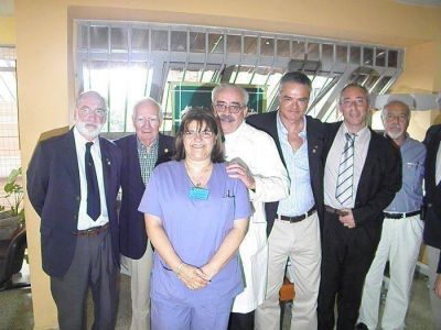 Rotary Club de Pilar don� material al Hospital Maternal Meisner por un valor de 20 mil d�lares