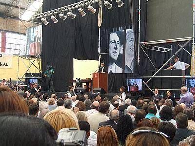 Con un masivo acto en Dom�nico, Ferraresi arranc� su nueva gesti�n