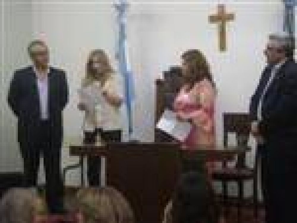 ALBERTI: ASUNCION Y PRIMER DISCURSO