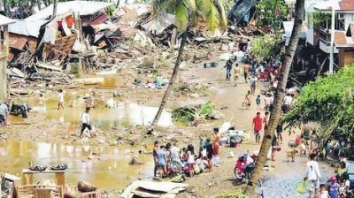 Una tormenta tropical arras� el sur de Filipinas: 440 muertos