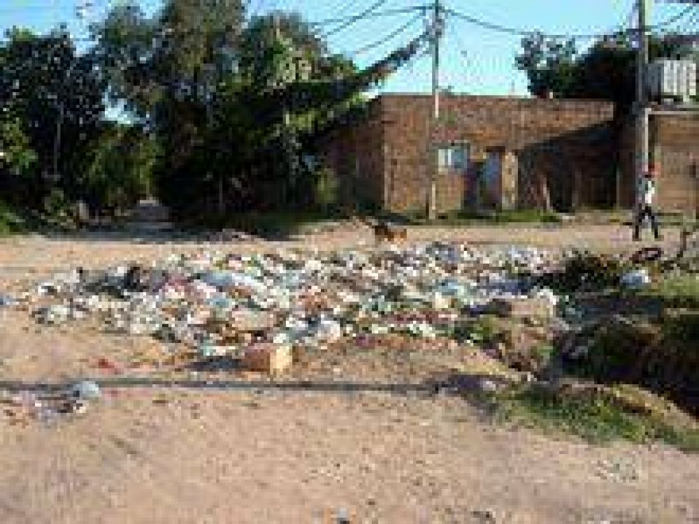 Basurales en las calles, un problema creciente y alarmante.