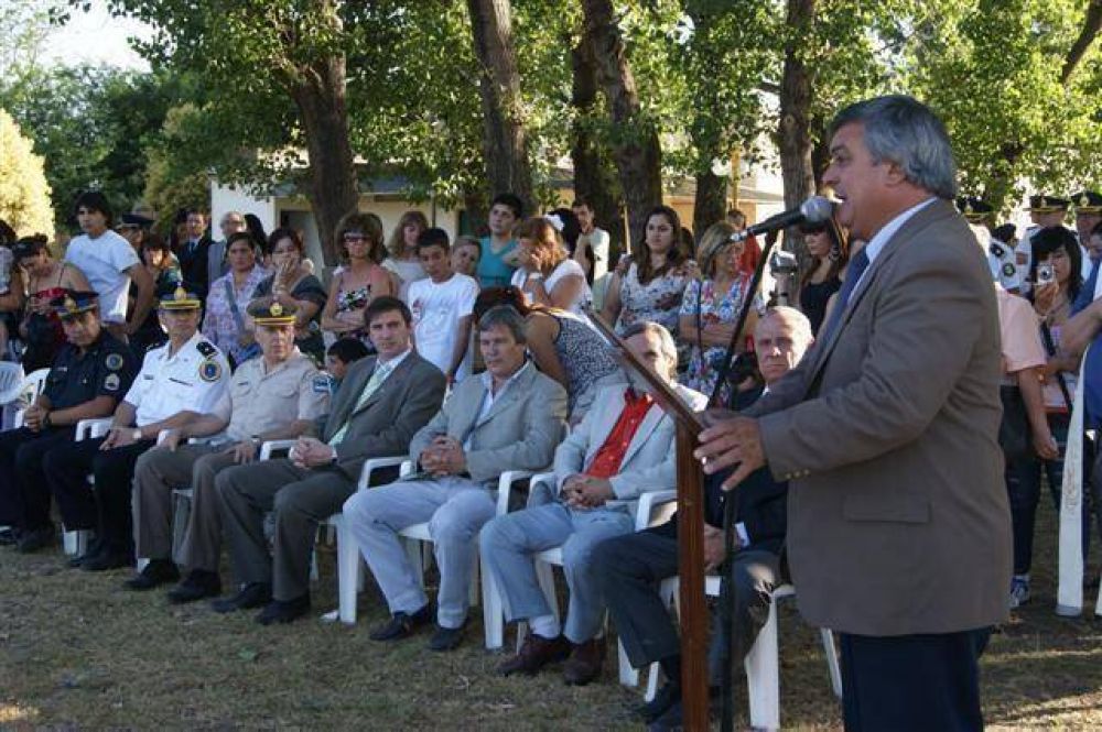 LUJ�N - EL INTENDENTE EN EL ACTO DE CELEBRACI�N DE LOS 131 A�OS DE LA POLIC�A DE LA PROVINCIA DE BUENOS AIRES