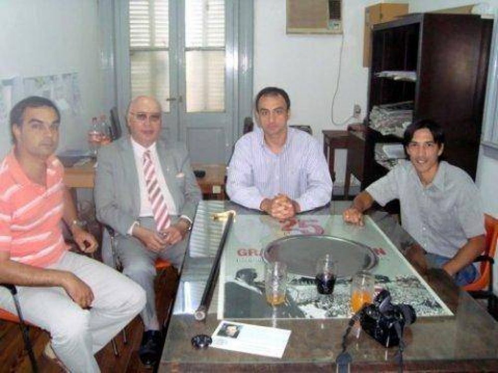 El intendente de Saladillo pas� por Chacabuco 