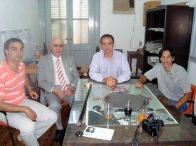El intendente de Saladillo pas� por Chacabuco 