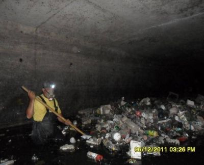 Trabajos de limpieza para evitar inundaciones en Bernal y Avellaneda