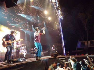 Diego Torres convoc� a unas 30 mil personas en Iguaz�