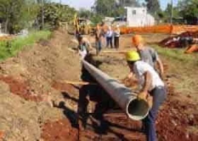 El municipio y el SPAR relevaron Vela para avanzar en la obra de Red de Desagues Cloacales.