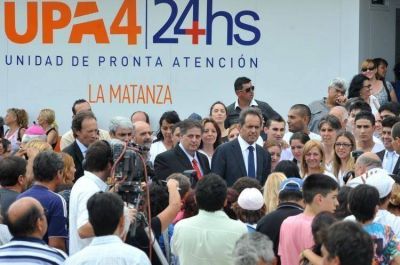 Scioli inaugur� en la matanza la cuarta upa 24 hs