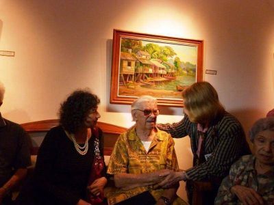 La comunidad art�stica le dio el �ltimo adi�s al pintor del paisaje misionero, Zygmunt Kowalski
