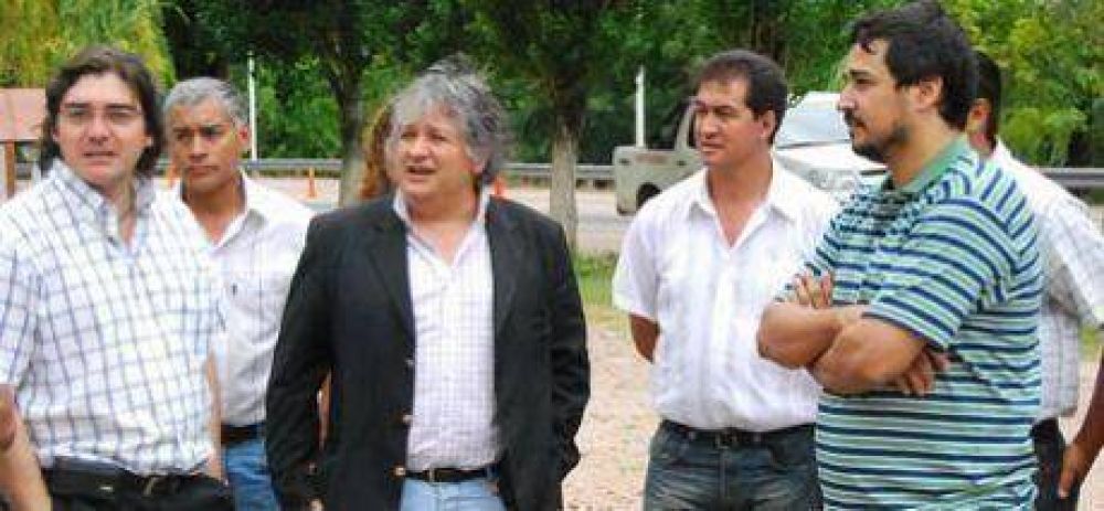 Bosetti recorri� obras en Sanagasta